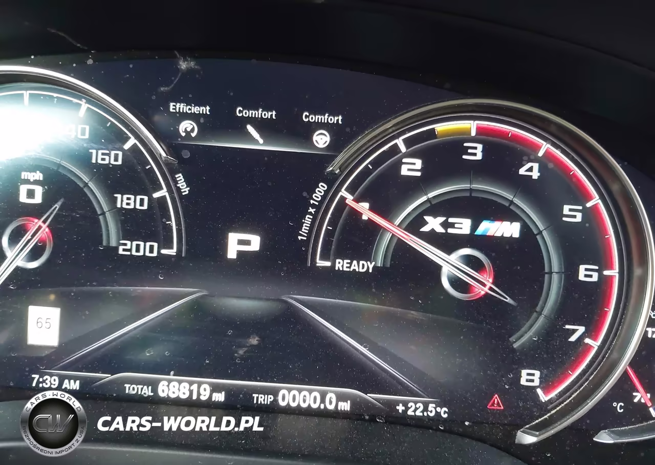 2020 BMW X3 M Competition VIN:5YMTS0C02LLT10843 - 15