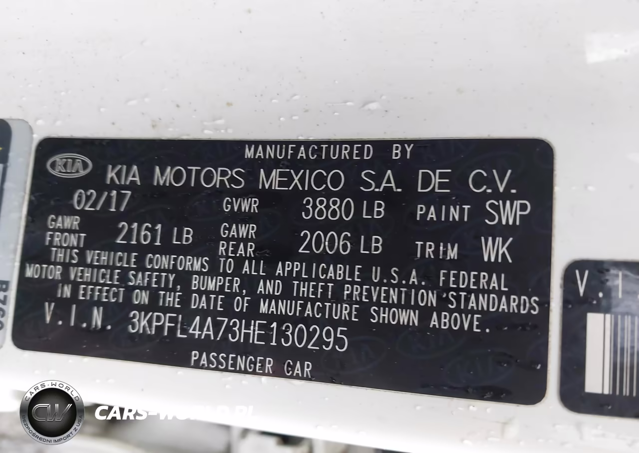 2017 Kia Forte Lx VIN:3KPFL4A73HE130295 - 9