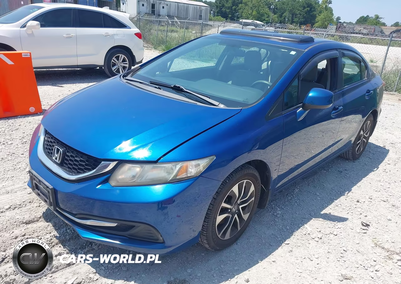 2013 Honda Civic Ex VIN:19XFB2F84DE093664 - 2