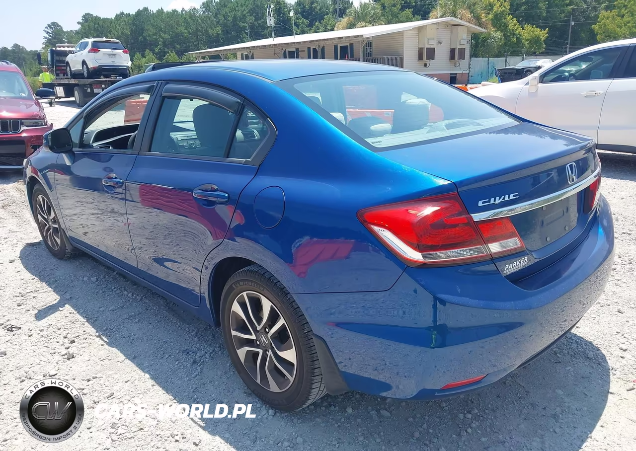 2013 Honda Civic Ex VIN:19XFB2F84DE093664 - 3
