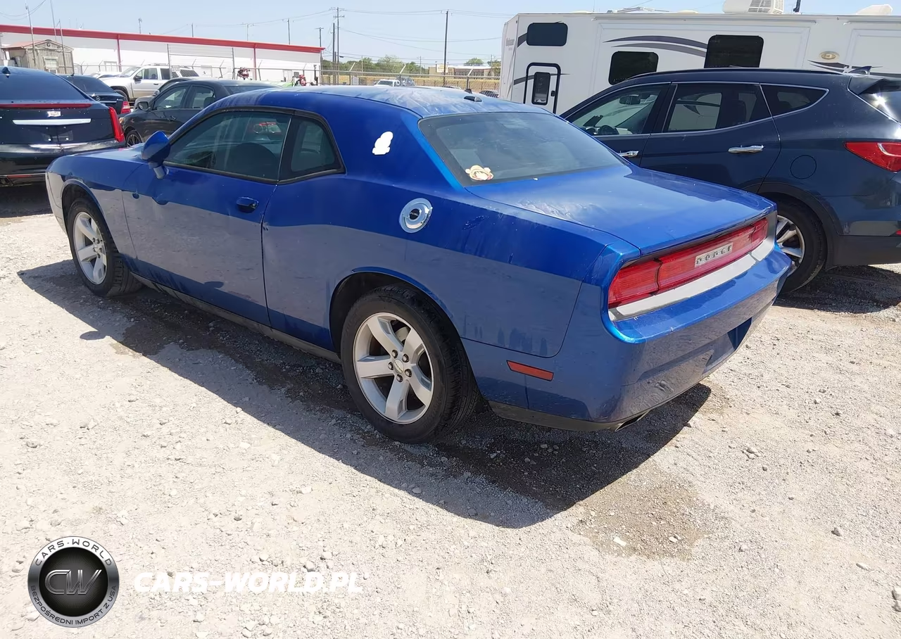 2012 Dodge Challenger Sxt VIN:2C3CDYAG8CH280914 - 3