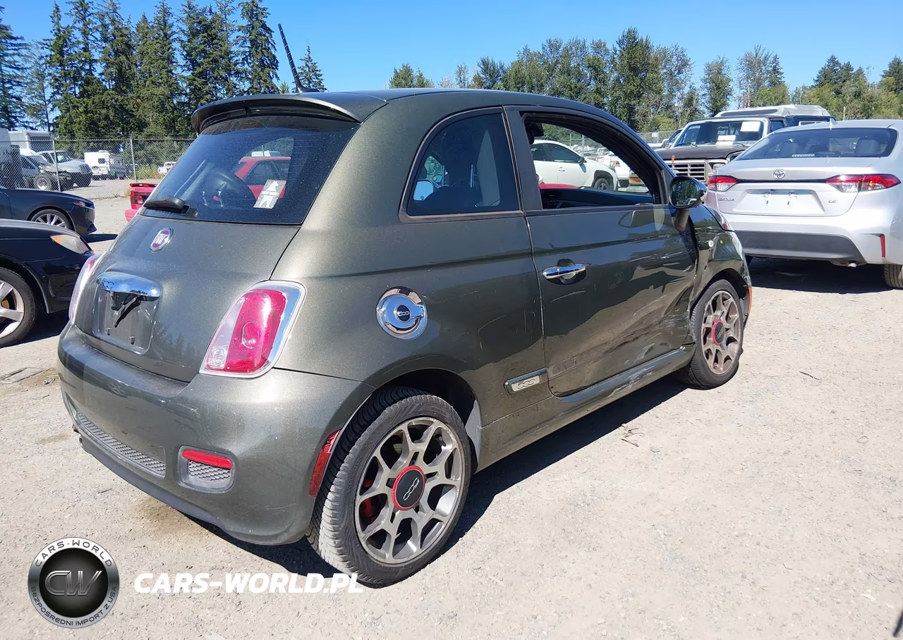 2013 Fiat 500 Sport VIN:3C3CFFBR5DT663426 - 4