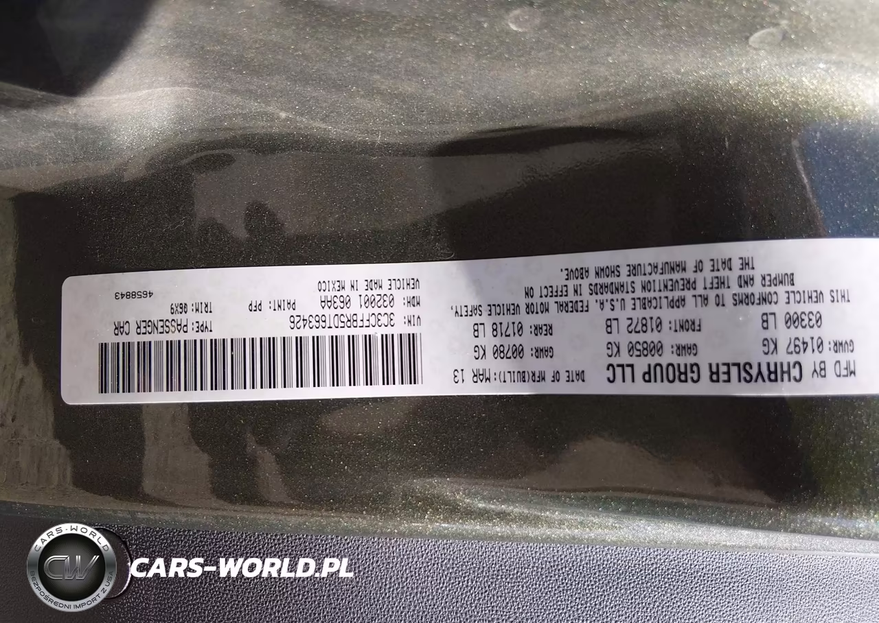 2013 Fiat 500 Sport VIN:3C3CFFBR5DT663426 - 9