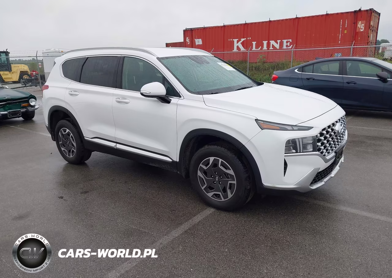 2023 Hyundai Santa Fe Hybrid Blue VIN:5NMS2DA10PH014010 - 1