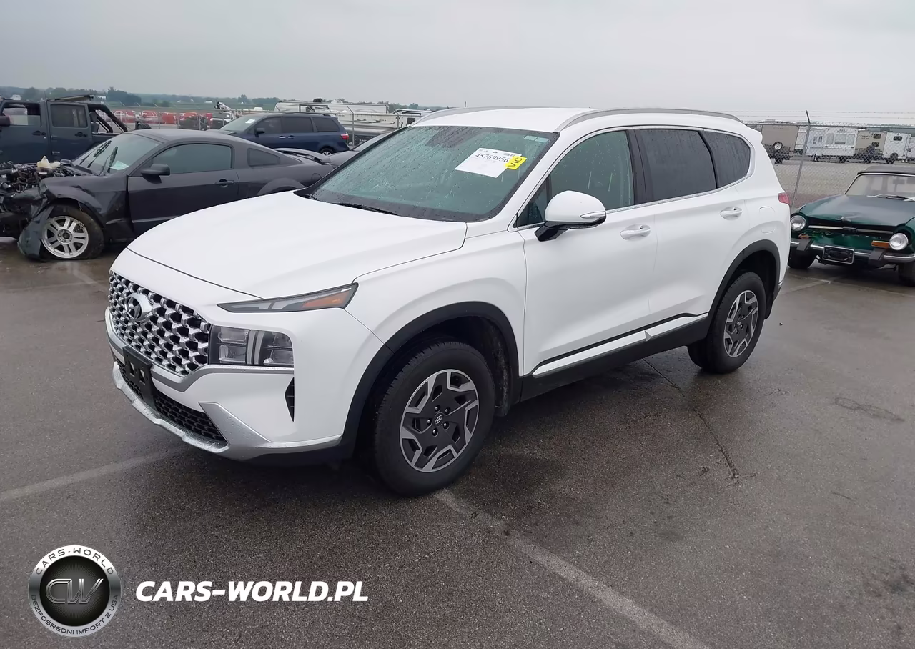 2023 Hyundai Santa Fe Hybrid Blue VIN:5NMS2DA10PH014010 - 2