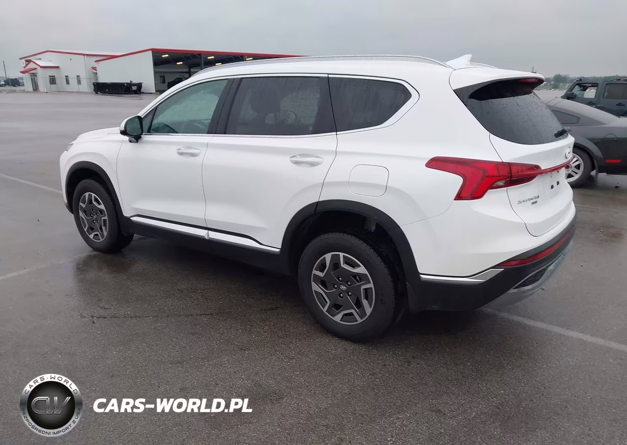 2023 Hyundai Santa Fe Hybrid Blue VIN:5NMS2DA10PH014010 - 3