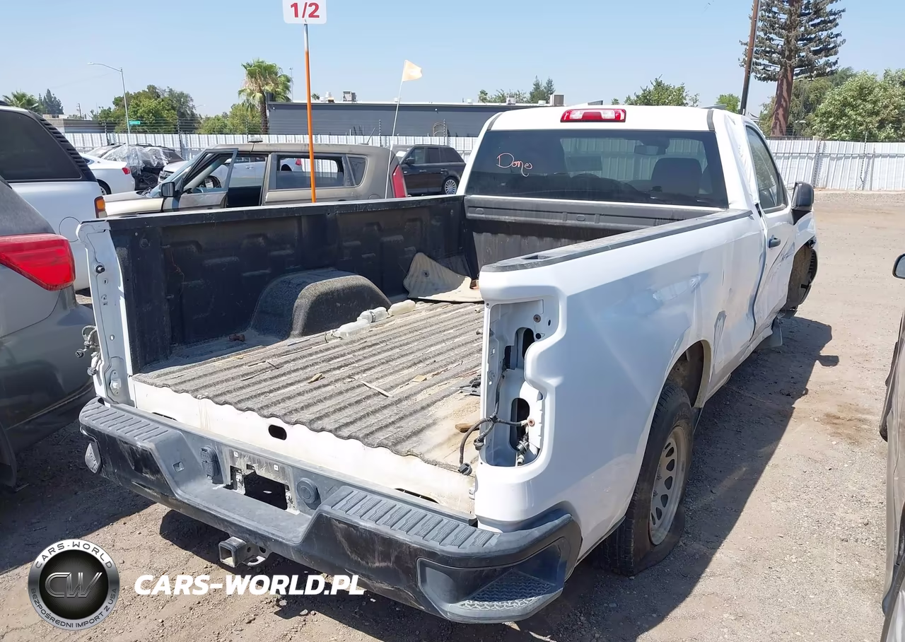 2023 Chevrolet Silverado 1500 2Wd Long Bed Wt VIN:3GCNAAED5PG155427 - 4