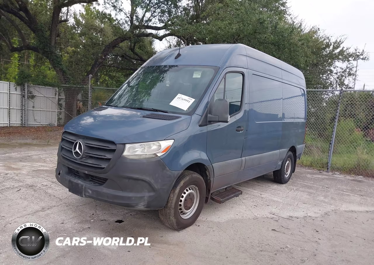 2019 Mercedes-Benz Sprinter 2500 High Roof V6 VIN:WD4PF0CD4KT004460 - 2