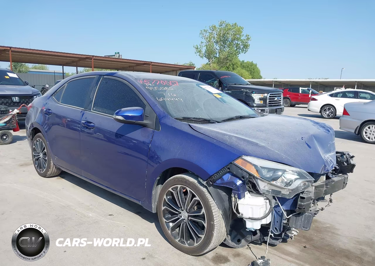 2016 Toyota Corolla S Plus