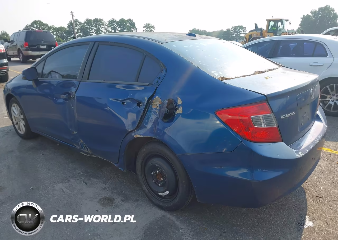 2012 Honda Civic Ex VIN:2HGFB2F8XCH512749 - 3