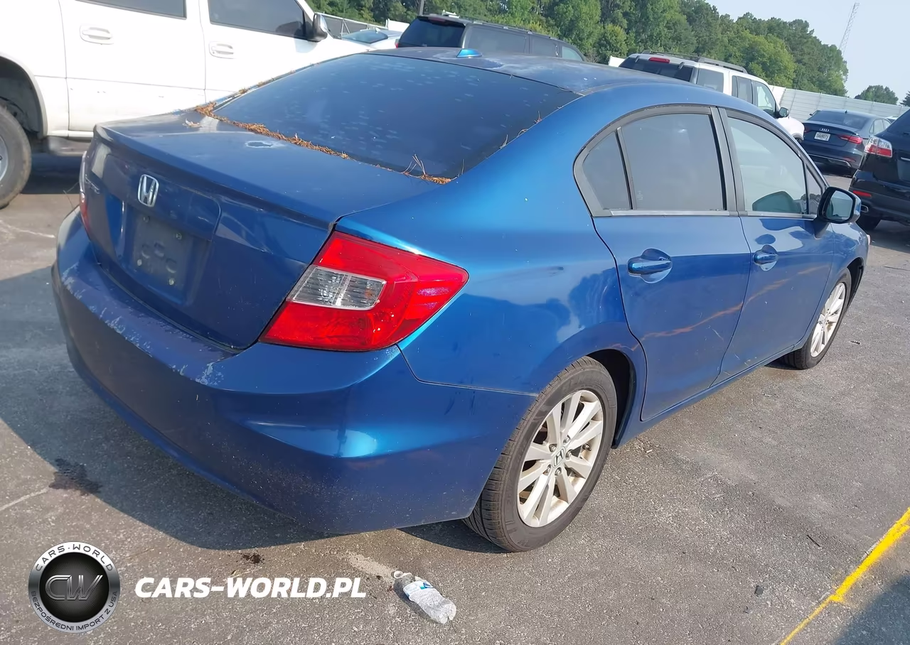 2012 Honda Civic Ex VIN:2HGFB2F8XCH512749 - 4