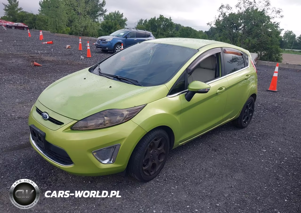 2013 Ford Fiesta Titanium VIN:3FADP4FJ3DM173525 - 2