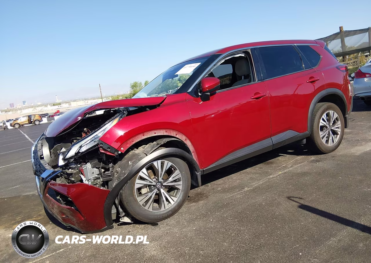 2021 Nissan Rogue Sv Fwd VIN:JN8AT3BA2MW012838 - 2