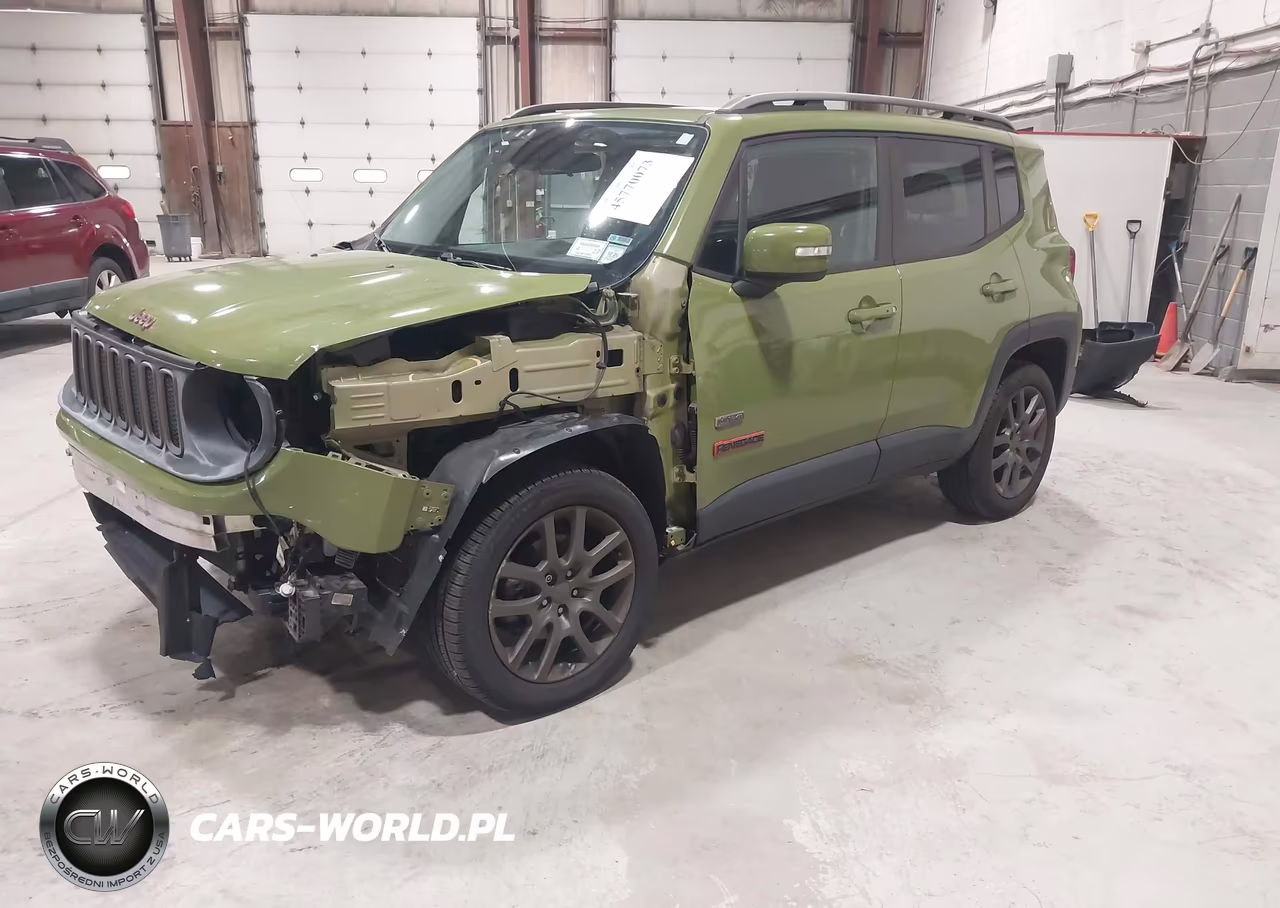 2016 Jeep Renegade 75Th Anniversary VIN:ZACCJBBT0GPD07587 - 2