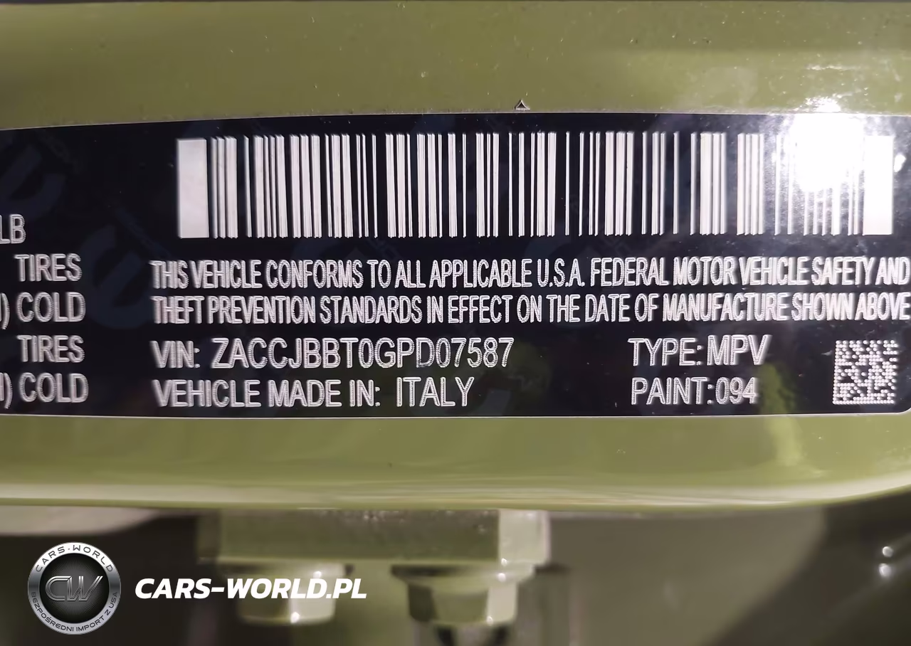 2016 Jeep Renegade 75Th Anniversary VIN:ZACCJBBT0GPD07587 - 9