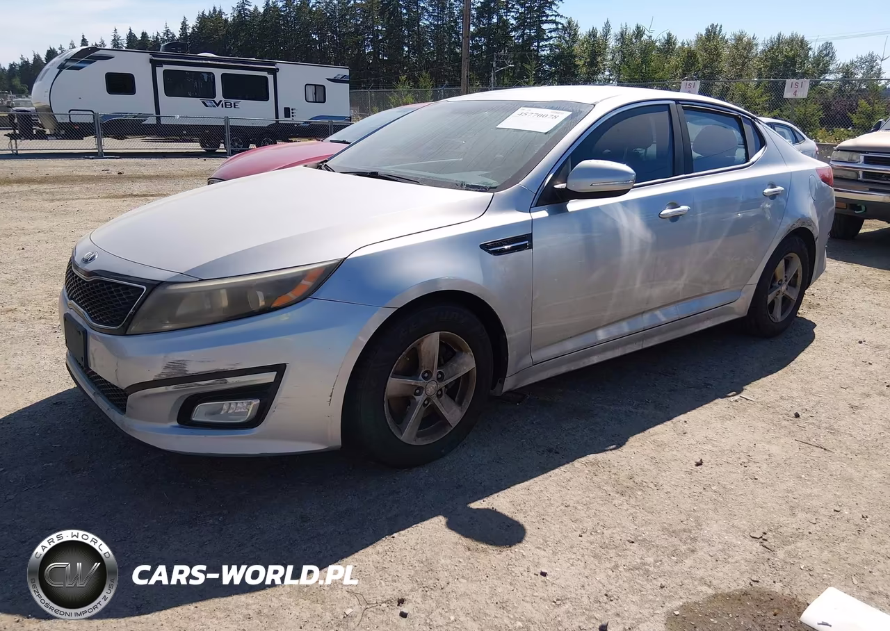 2015 Kia Optima Lx VIN:5XXGM4A77FG433327 - 2
