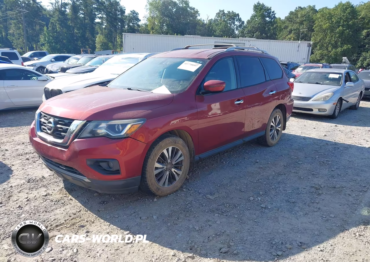 2017 Nissan Pathfinder Sv VIN:5N1DR2MN0HC640093 - 2