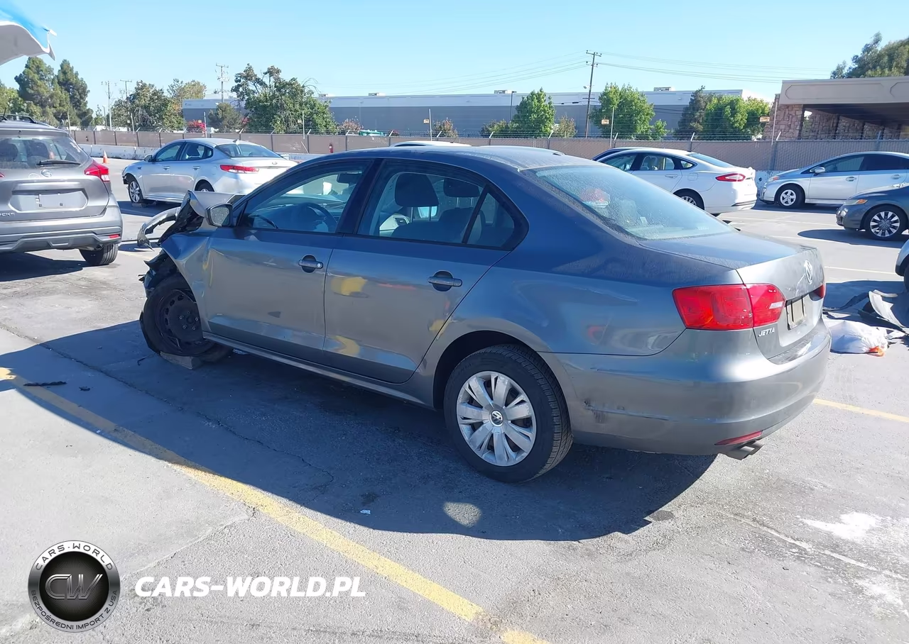 2011 Volkswagen Jetta 2.0L S VIN:3VW2K7AJ1BM382846 - 3
