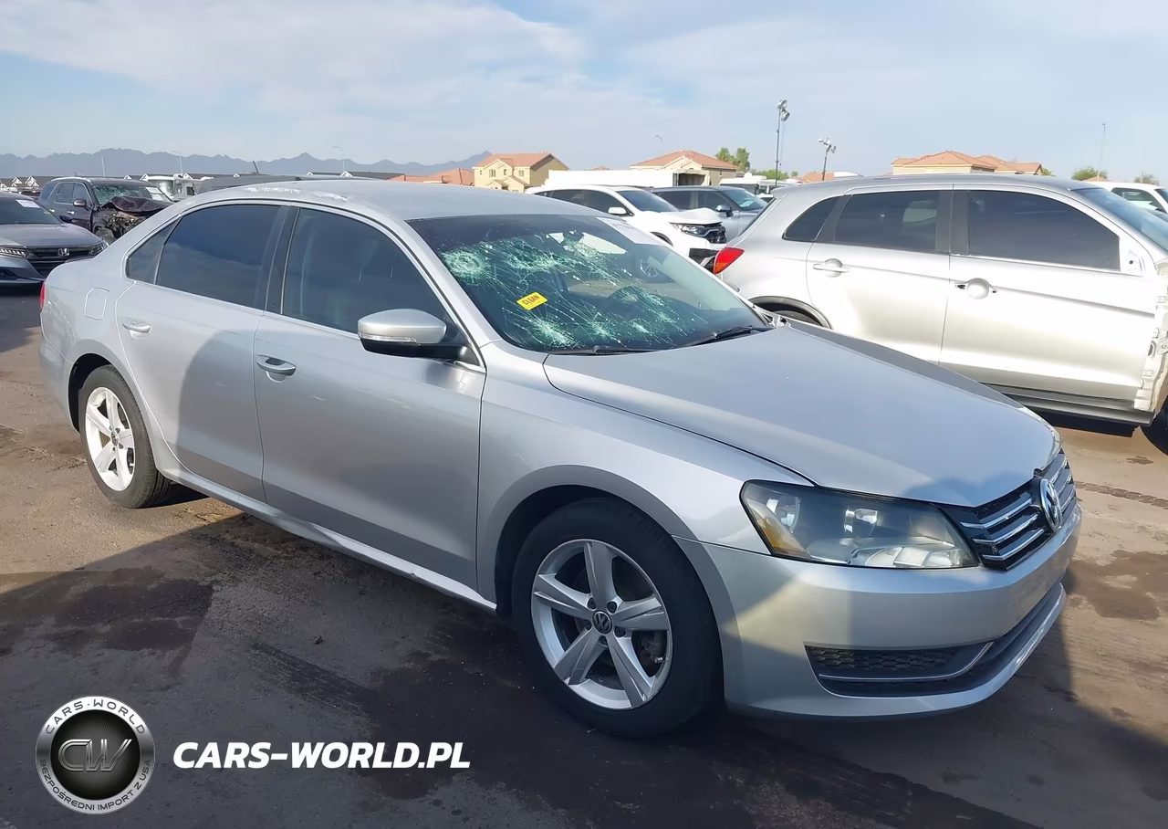 2015 Volkswagen Passat 1.8T Se VIN:1VWBT7A34FC033489 - 1