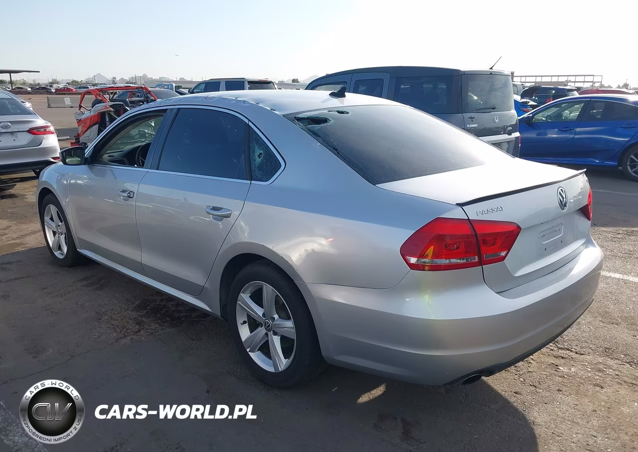 2015 Volkswagen Passat 1.8T Se VIN:1VWBT7A34FC033489 - 3