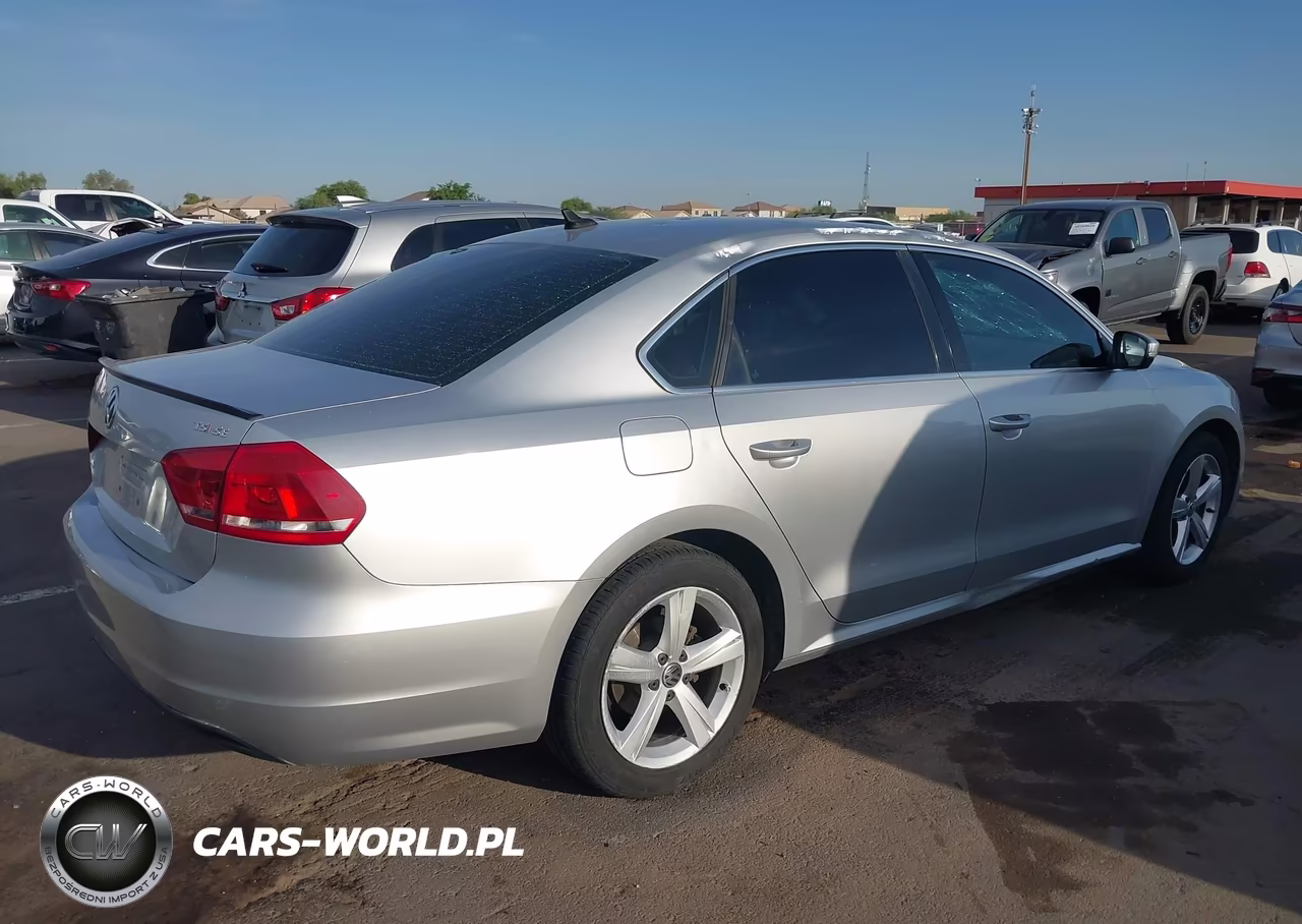 2015 Volkswagen Passat 1.8T Se VIN:1VWBT7A34FC033489 - 4