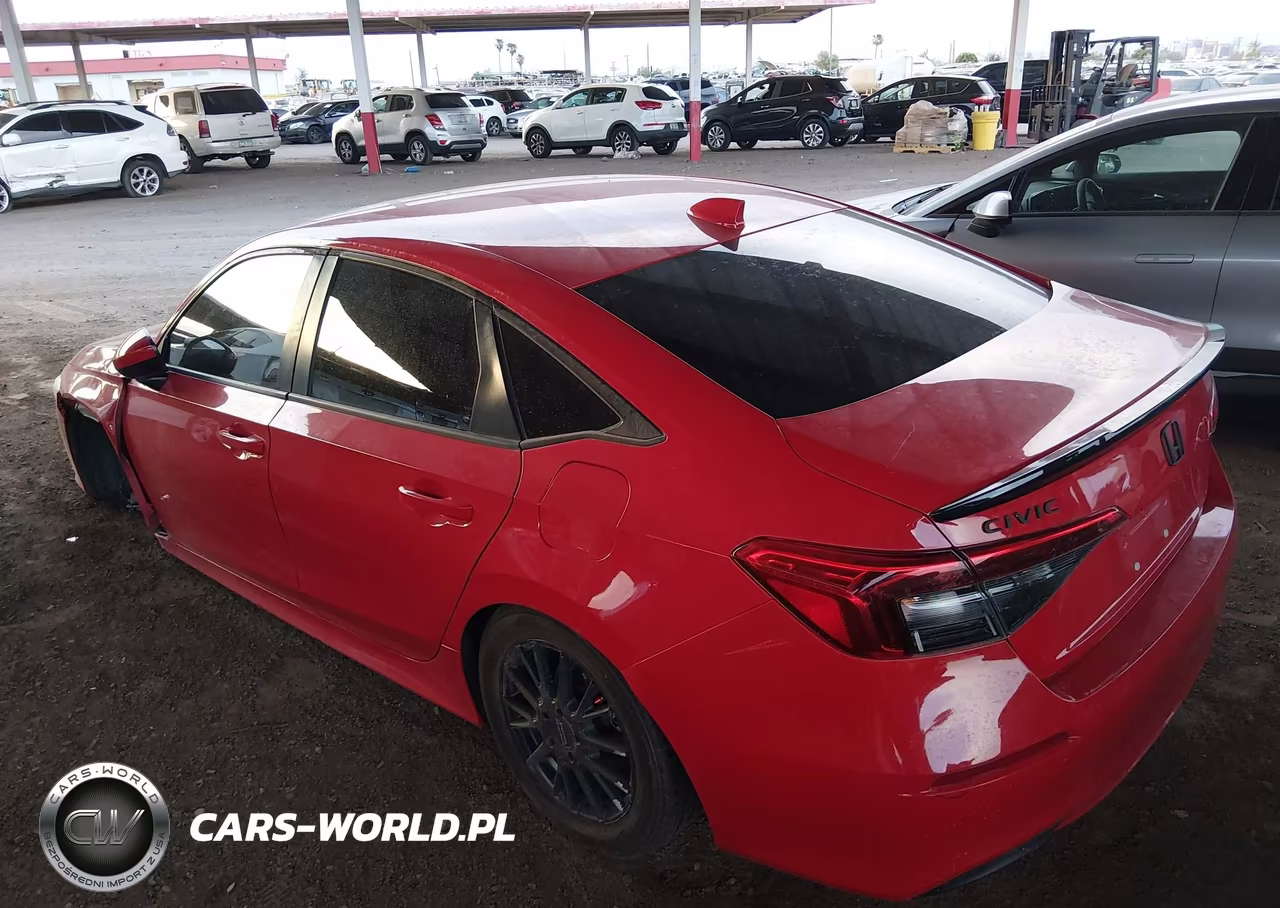 2022 Honda Civic Lx VIN:2HGFE2F2XNH548012 - 3