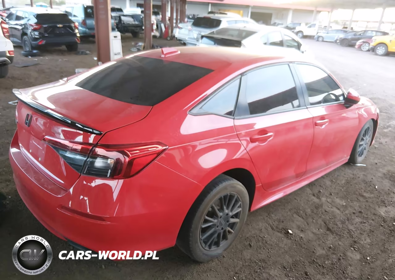 2022 Honda Civic Lx VIN:2HGFE2F2XNH548012 - 4