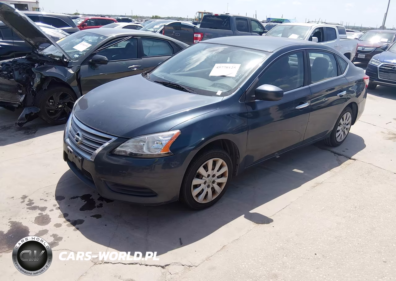 2013 Nissan Sentra Sv VIN:3N1AB7AP6DL611035 - 2