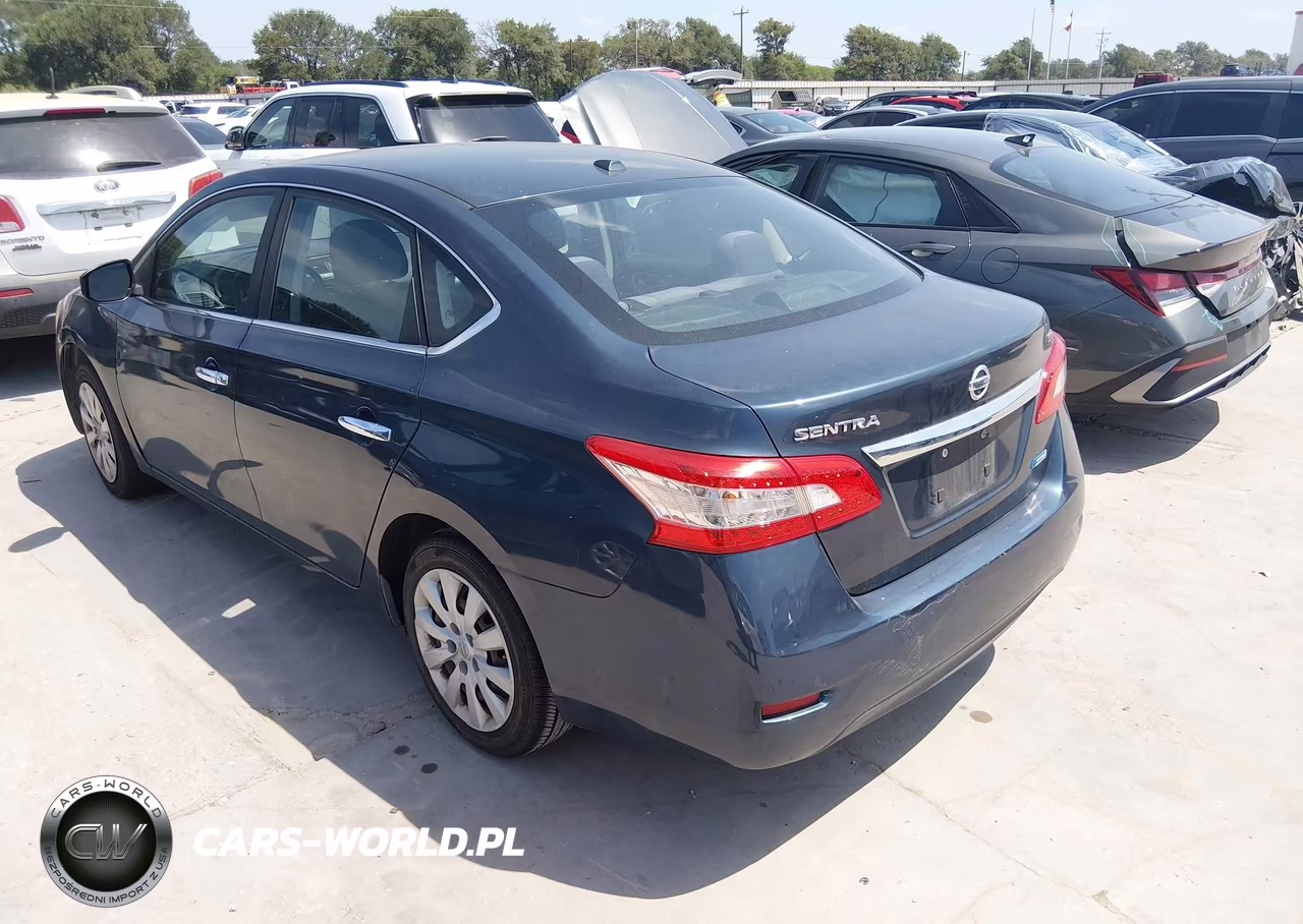 2013 Nissan Sentra Sv VIN:3N1AB7AP6DL611035 - 3