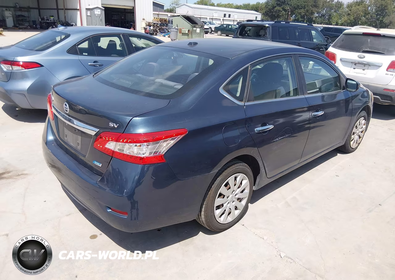 2013 Nissan Sentra Sv VIN:3N1AB7AP6DL611035 - 4