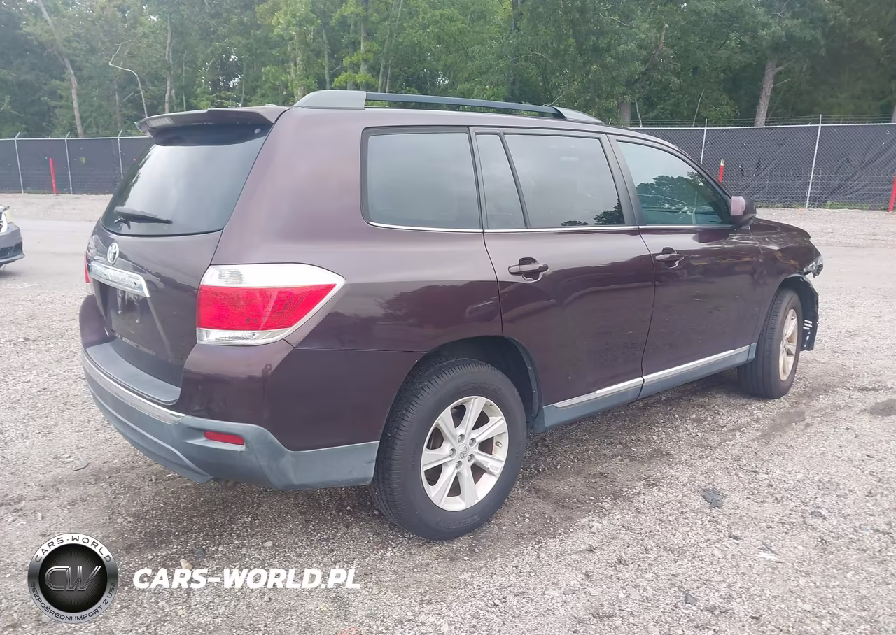 2012 Toyota Highlander Base V6 VIN:5TDZK3EH0CS086462 - 4