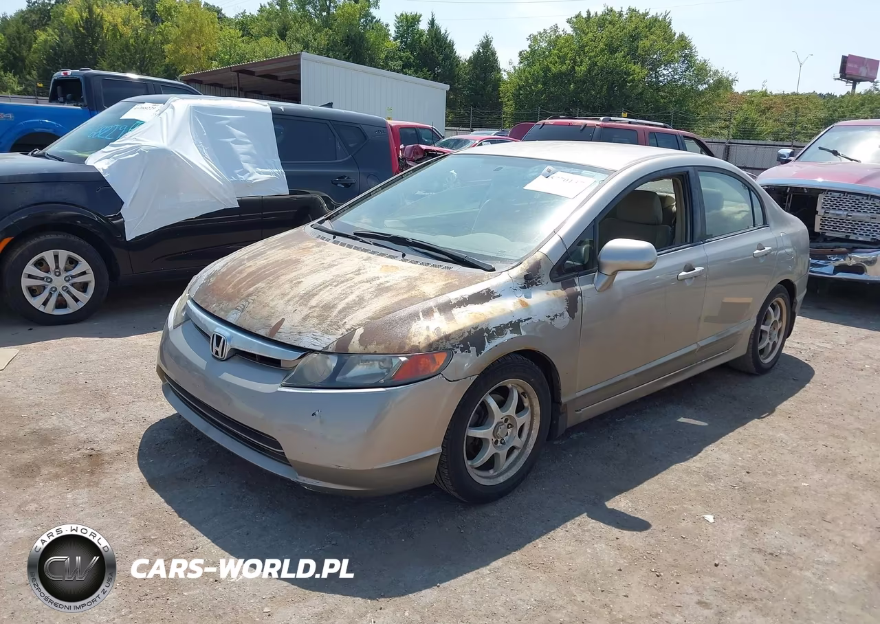 2006 Honda Civic Lx VIN:1HGFA16566L044870 - 2