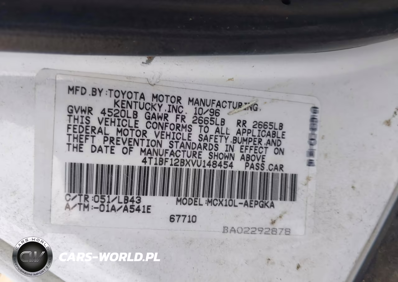 1997 Toyota Avalon Xls VIN:4T1BF12BXVU148454 - 9