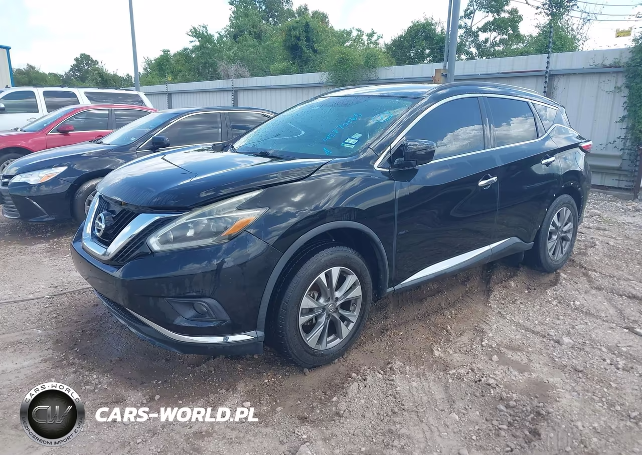 2018 Nissan Murano Sv VIN:5N1AZ2MG9JN144322 - 2