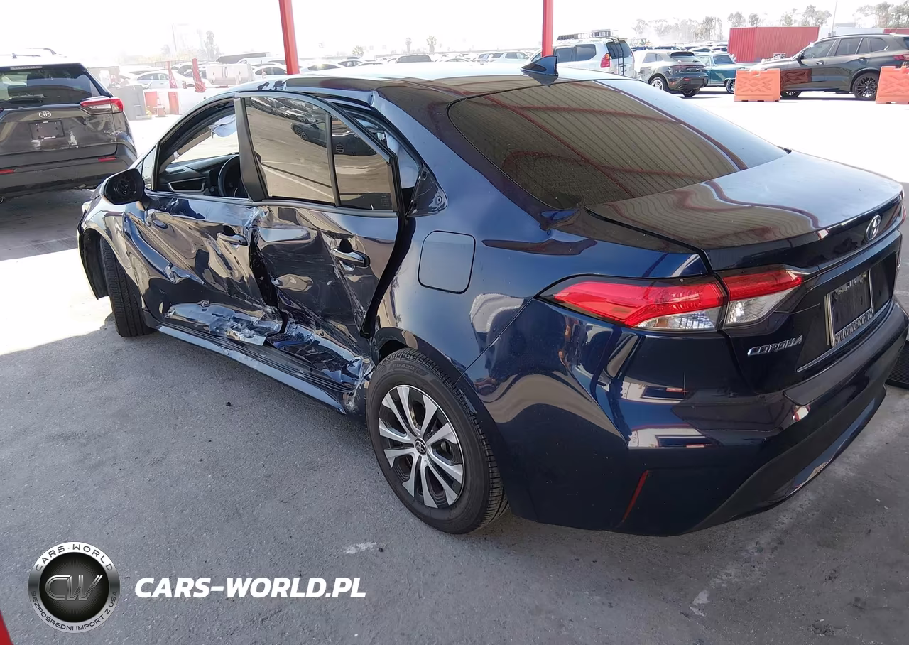 2022 Toyota Corolla Hybrid Le VIN:JTDEAMDE1NJ049967 - 3