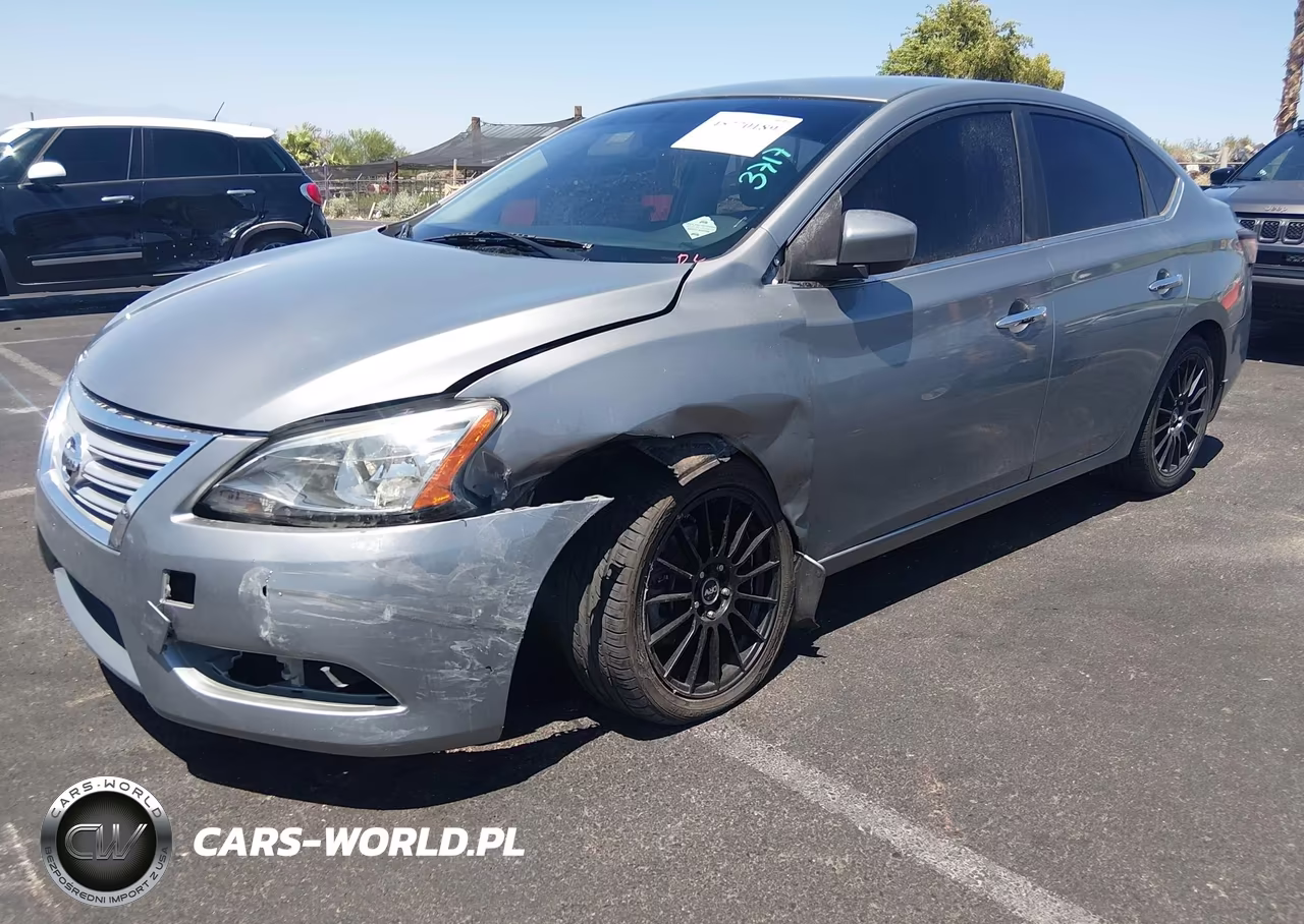 2013 Nissan Sentra Sv VIN:3N1AB7AP5DL680797 - 2