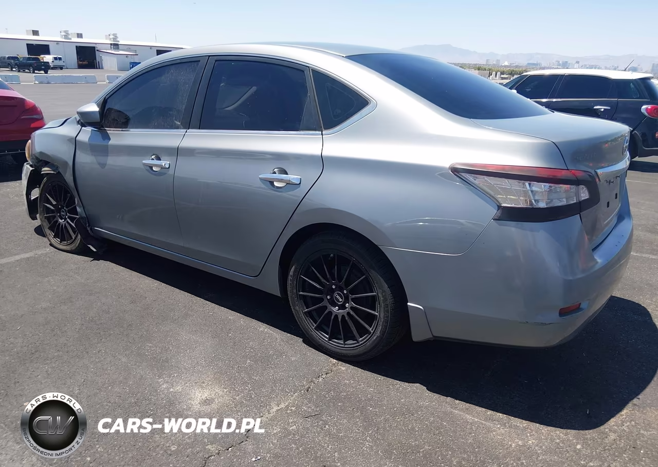 2013 Nissan Sentra Sv VIN:3N1AB7AP5DL680797 - 3