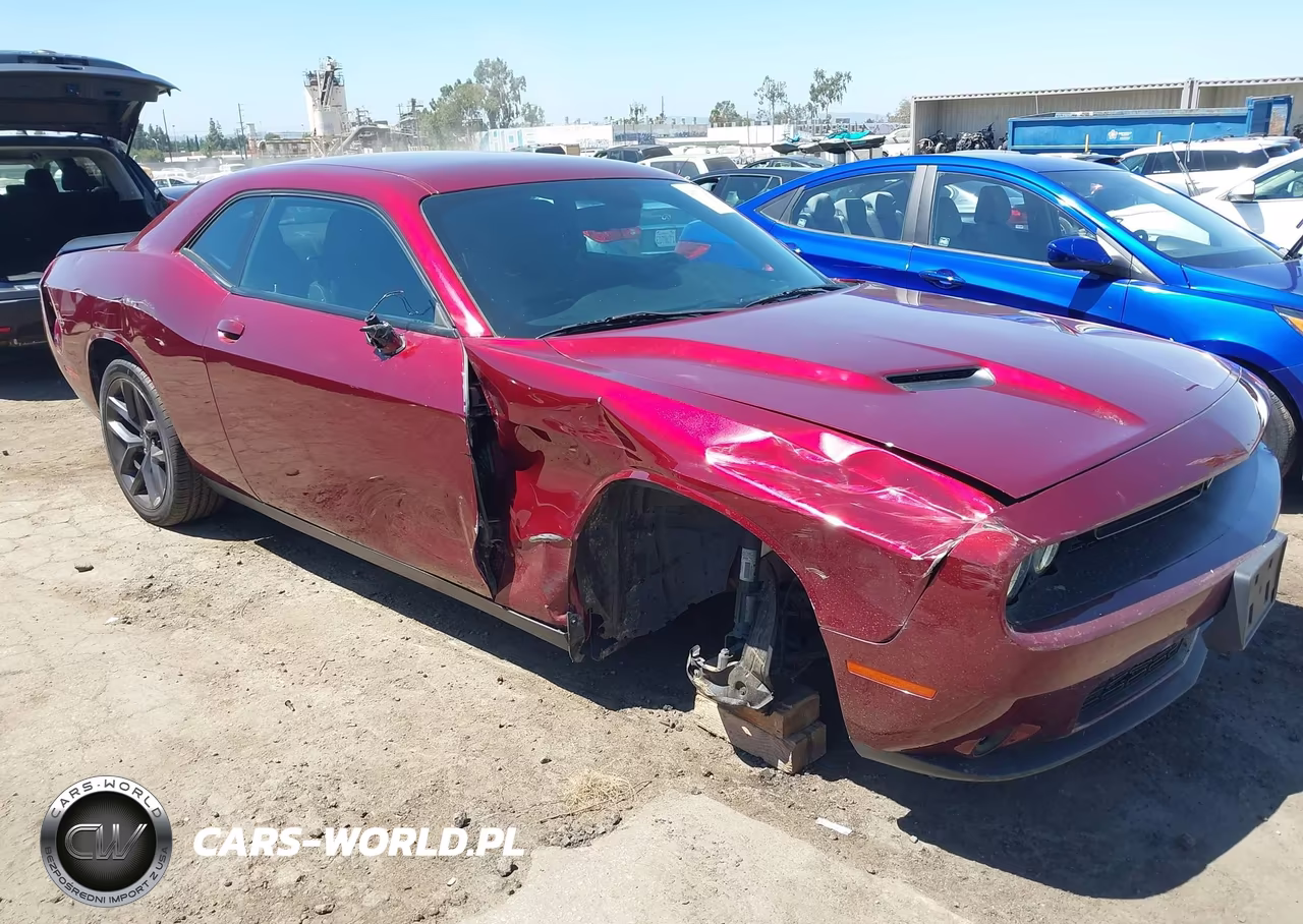 2021 Dodge Challenger Sxt VIN:2C3CDZAG6MH547376 - 1