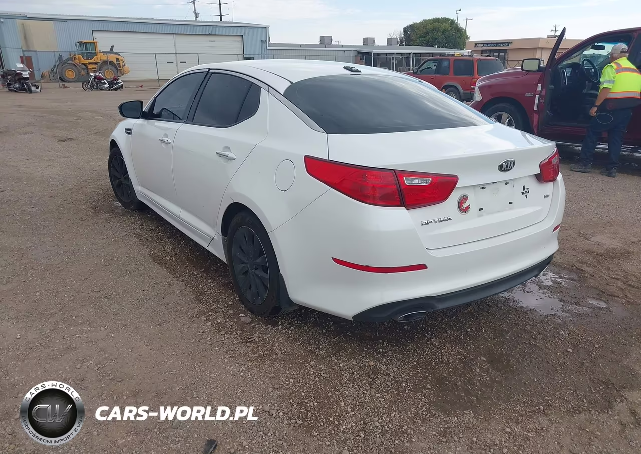 2014 Kia Optima Lx VIN:KNAGM4A79E5482951 - 3