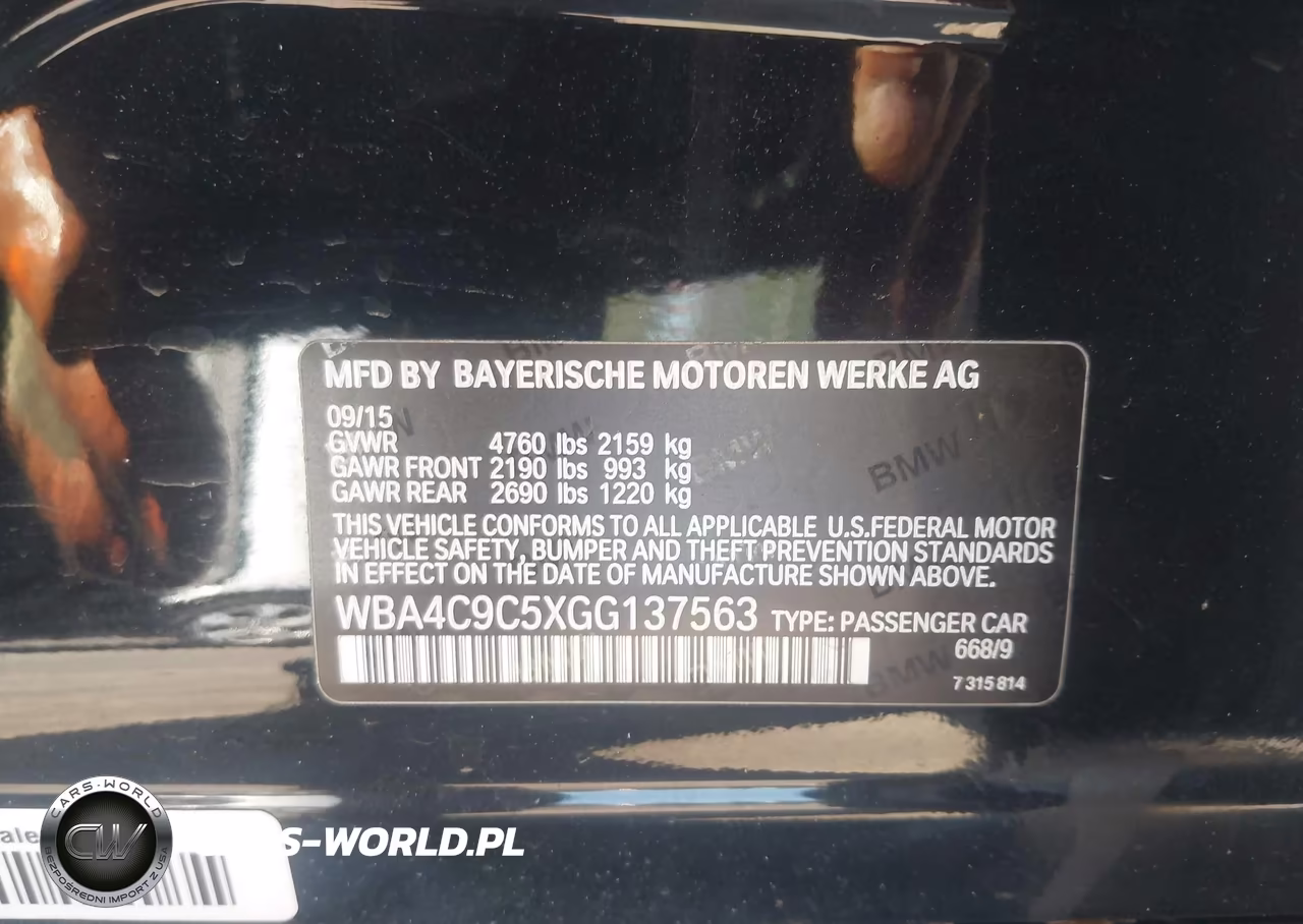 2016 BMW 428I Gran Coupe xDrive VIN:WBA4C9C5XGG137563 - 9
