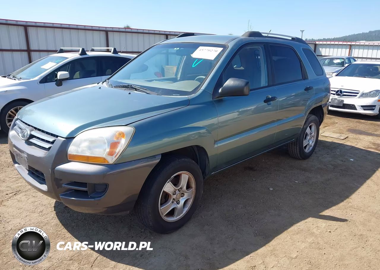 2007 Kia Sportage Lx VIN:KNDJF724977385040 - 2