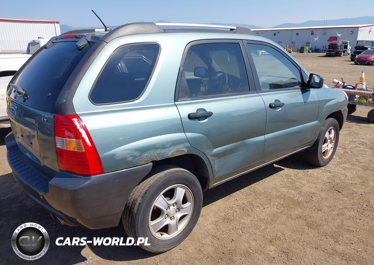 2007 Kia Sportage Lx VIN:KNDJF724977385040 - 4