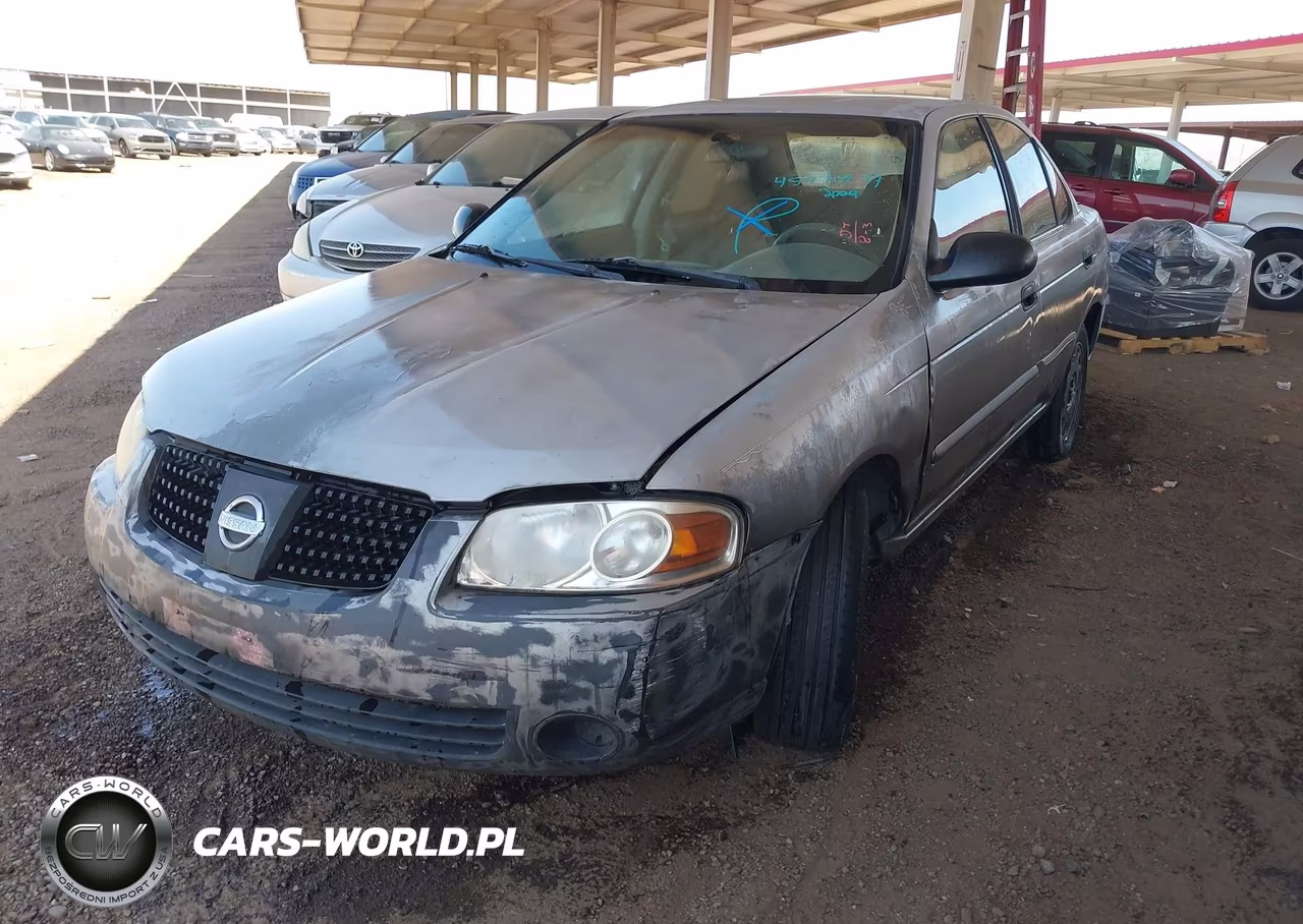 2004 Nissan Sentra 1.8 VIN:3N1CB51D34L862307 - 2