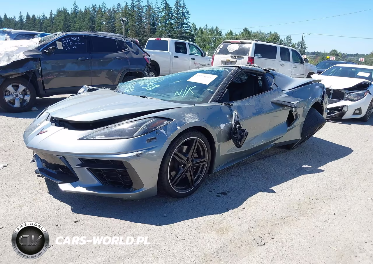 2024 Chevrolet Corvette Stingray Rwd 1Lt VIN:1G1YA2D40R5123332 - 2