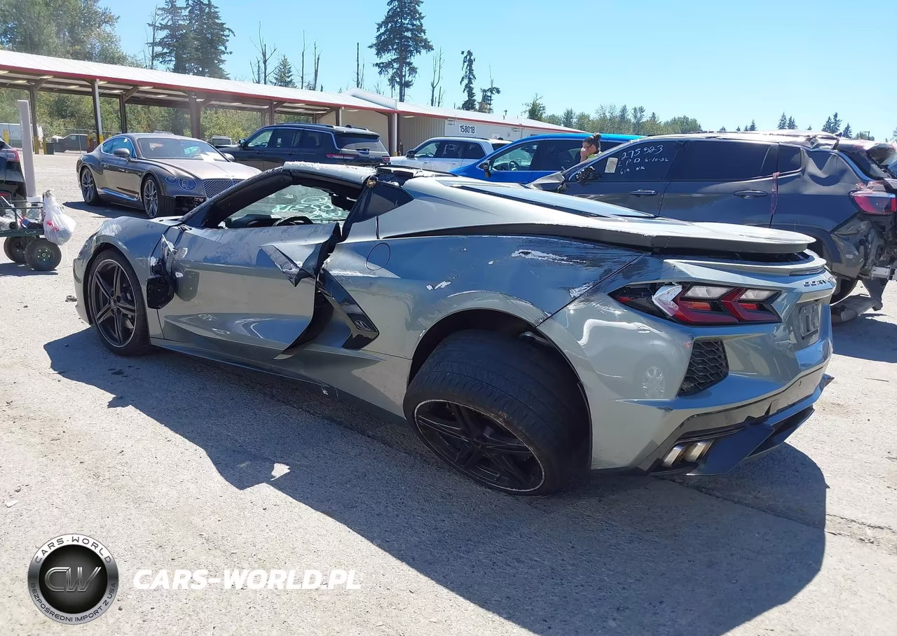 2024 Chevrolet Corvette Stingray Rwd 1Lt VIN:1G1YA2D40R5123332 - 3