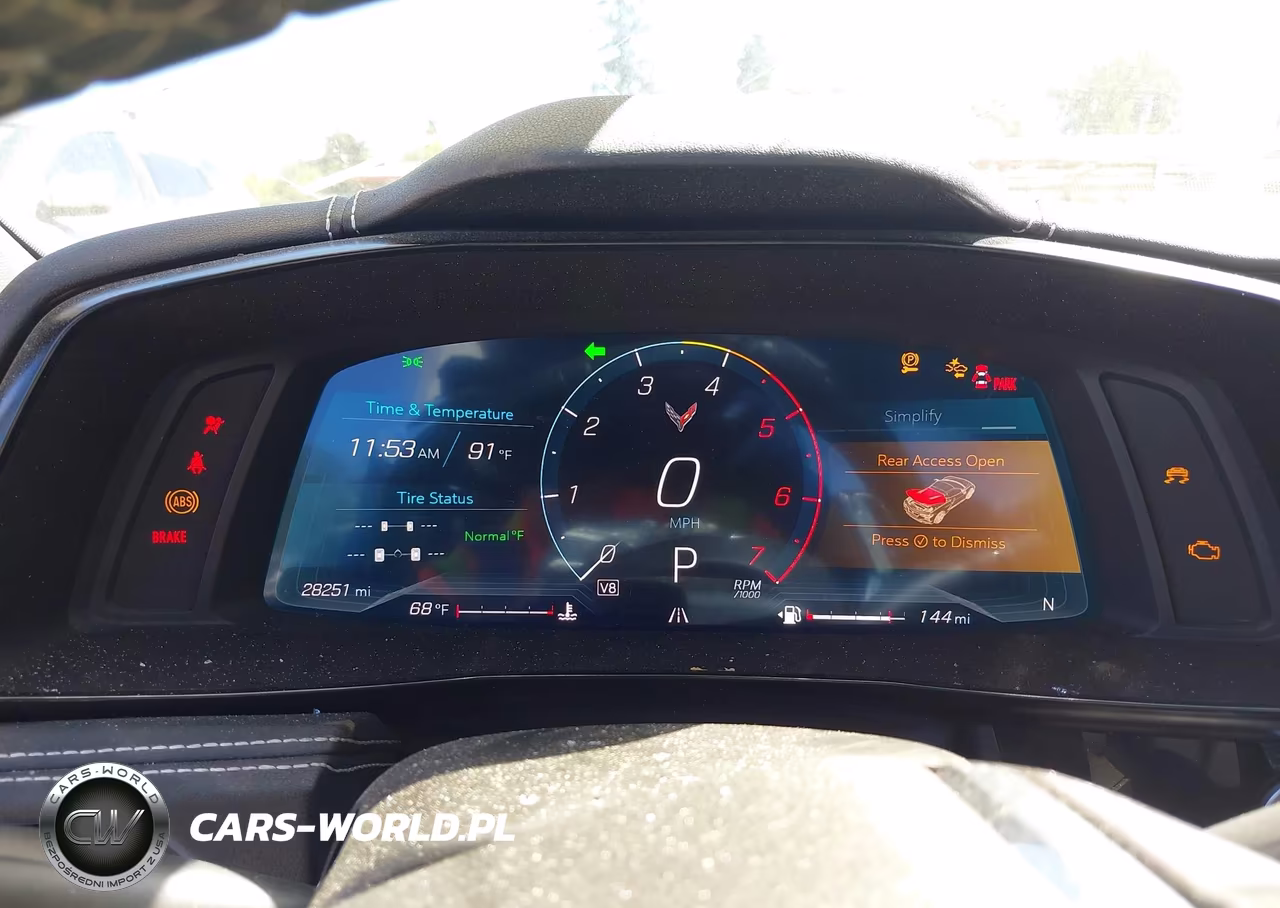 2024 Chevrolet Corvette Stingray Rwd 1Lt VIN:1G1YA2D40R5123332 - 7