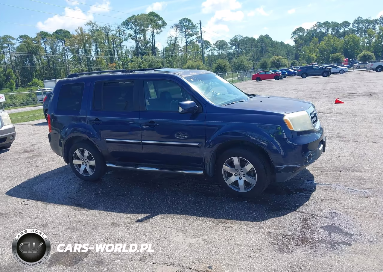 2014 Honda Pilot Touring VIN:5FNYF4H97EB019245 - 13