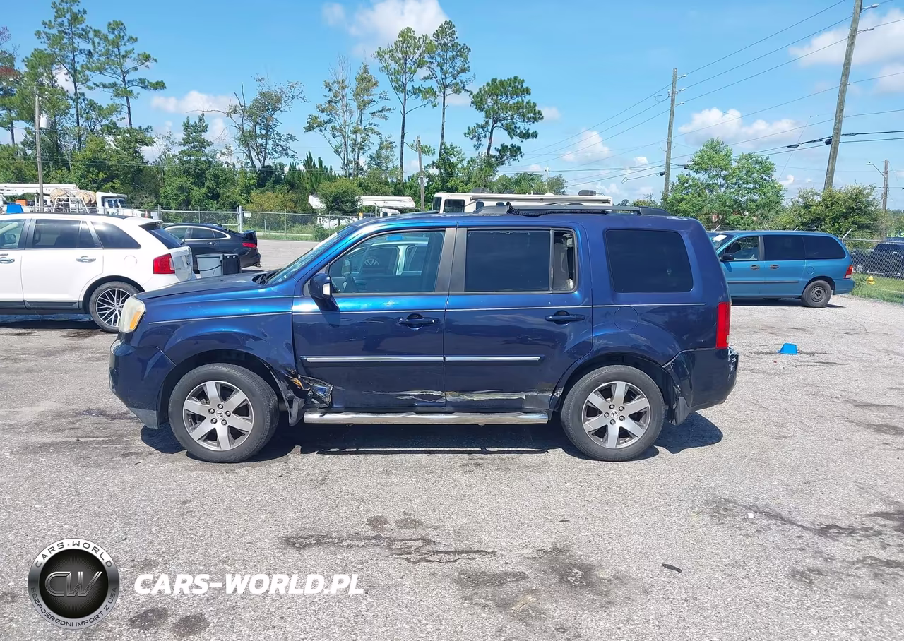 2014 Honda Pilot Touring VIN:5FNYF4H97EB019245 - 14