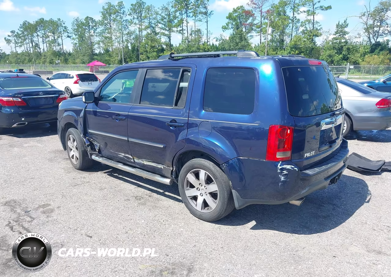 2014 Honda Pilot Touring VIN:5FNYF4H97EB019245 - 3