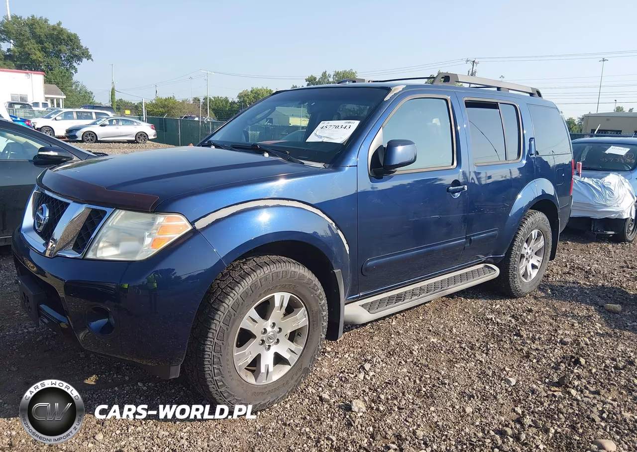 2009 Nissan Pathfinder Se VIN:5N1AR18B99C611450 - 2